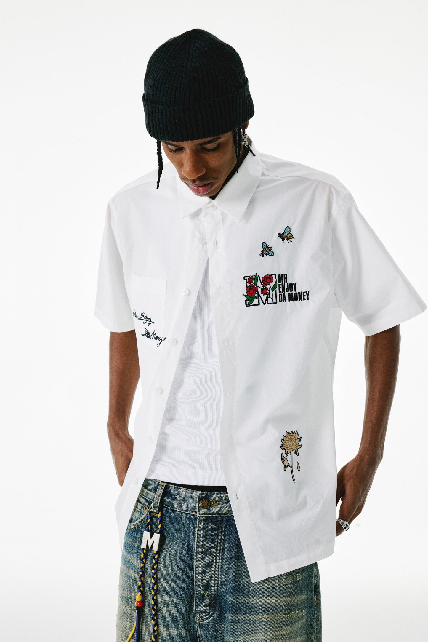 MEDM 플로럴 셔츠