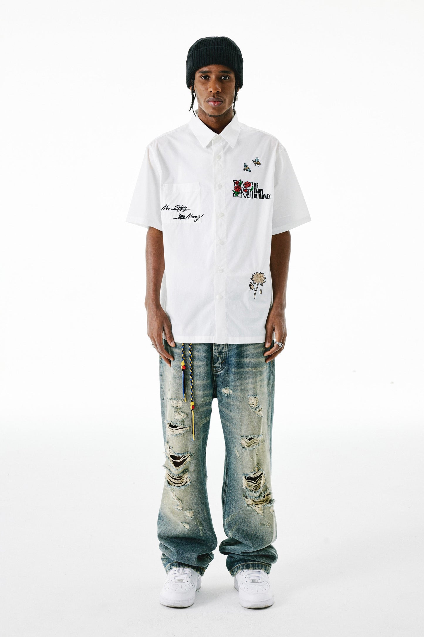 MEDM 플로럴 셔츠