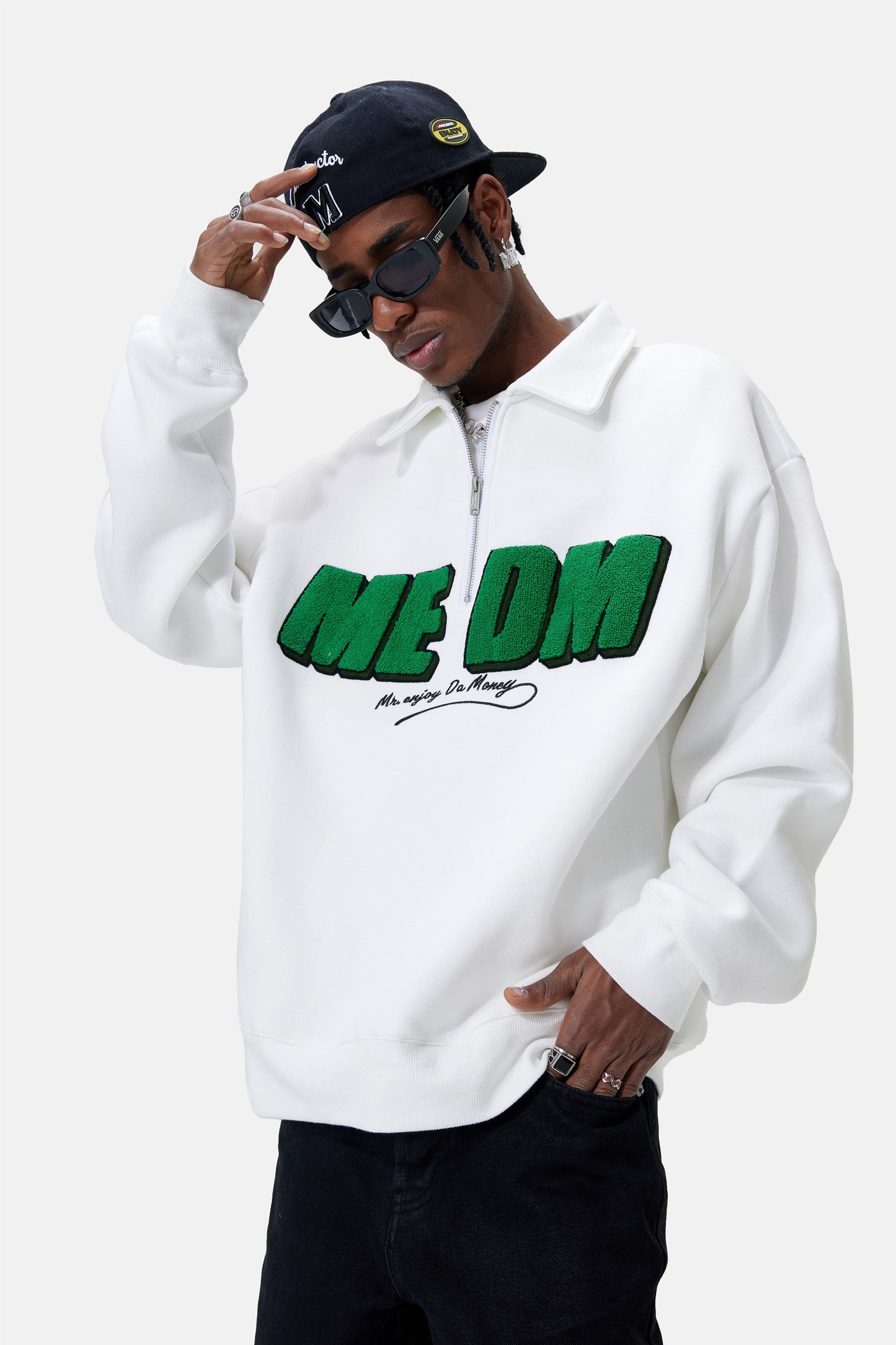 MEDM 하프 지퍼 폴로