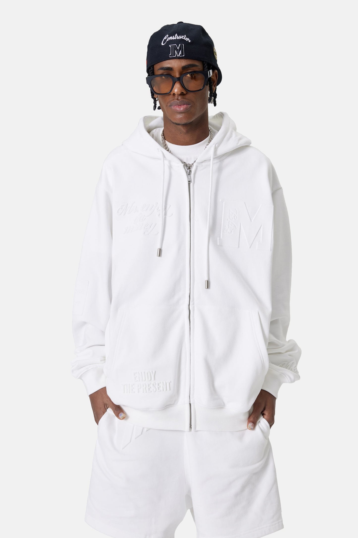 MEDM 엠보싱 후디 