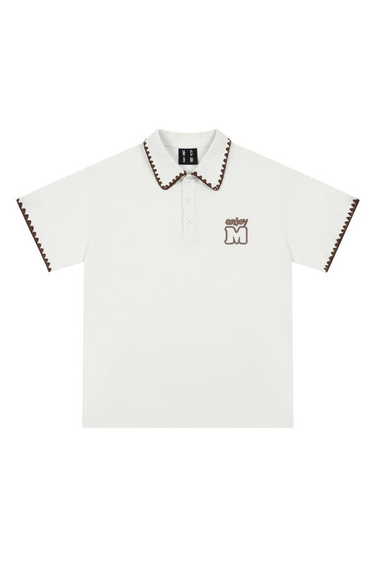 MEDM 와플 폴로 셔츠