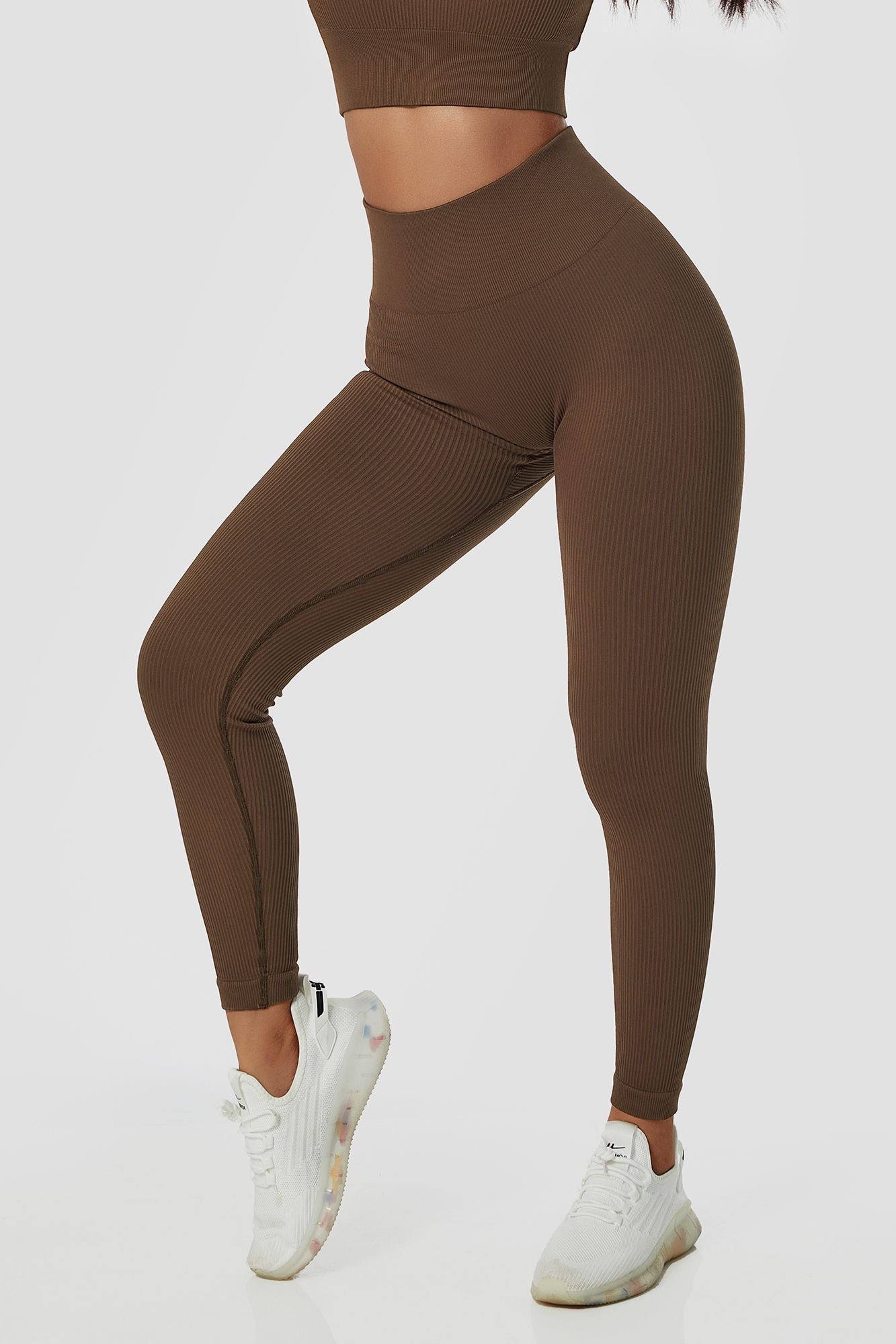 Ribbed Seamless Workout Leggings