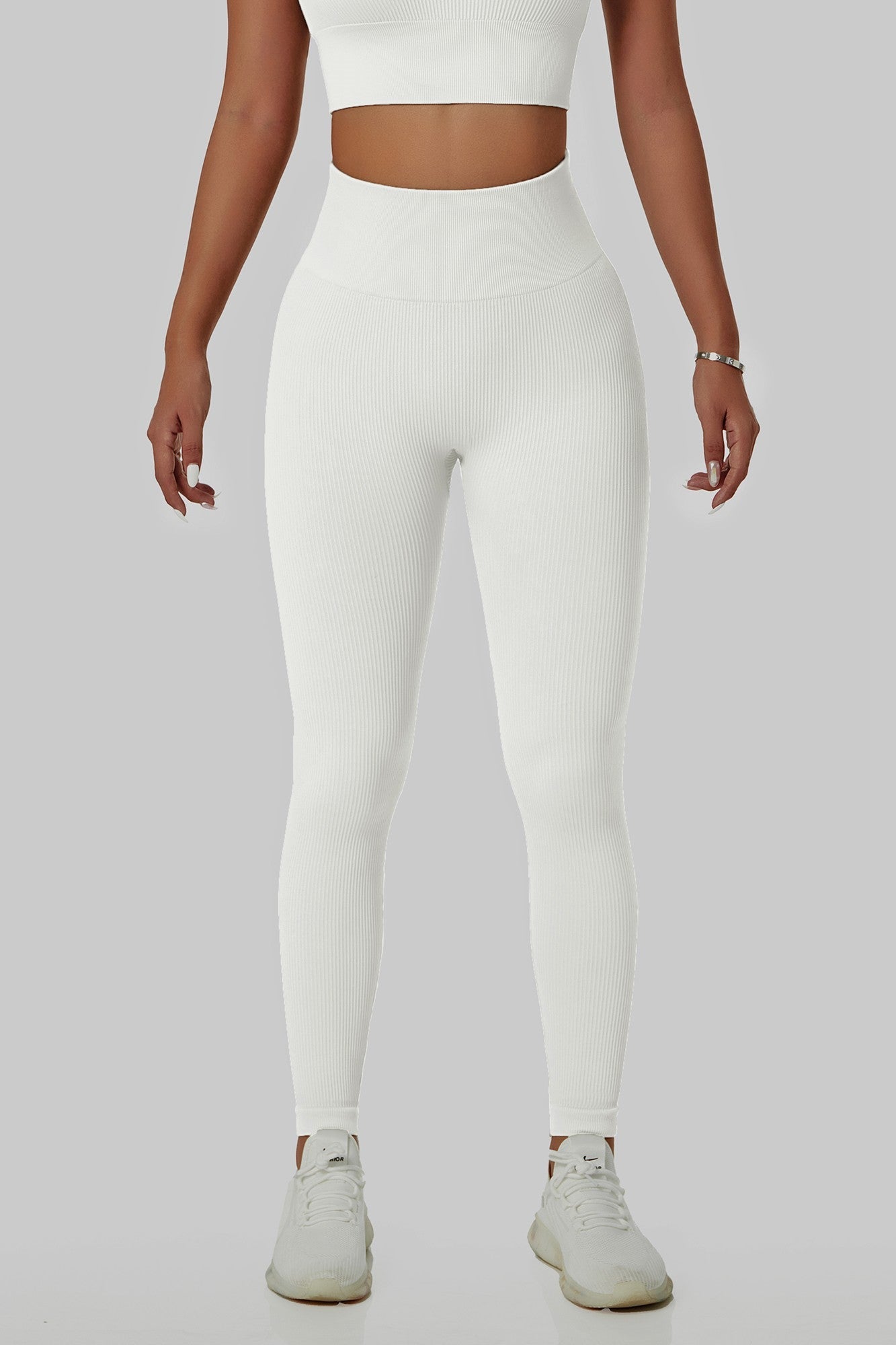 Ribbed Seamless Workout Leggings