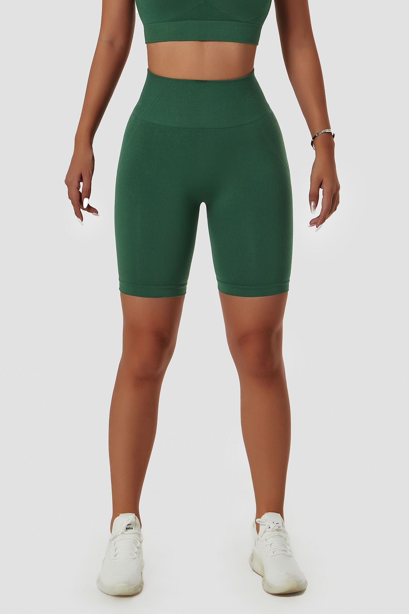 Seamless High Waist Scrunch Biker Shorts