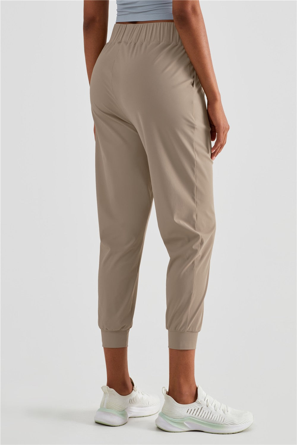 UPF 50+ Tapered Crop Pants with Pockets