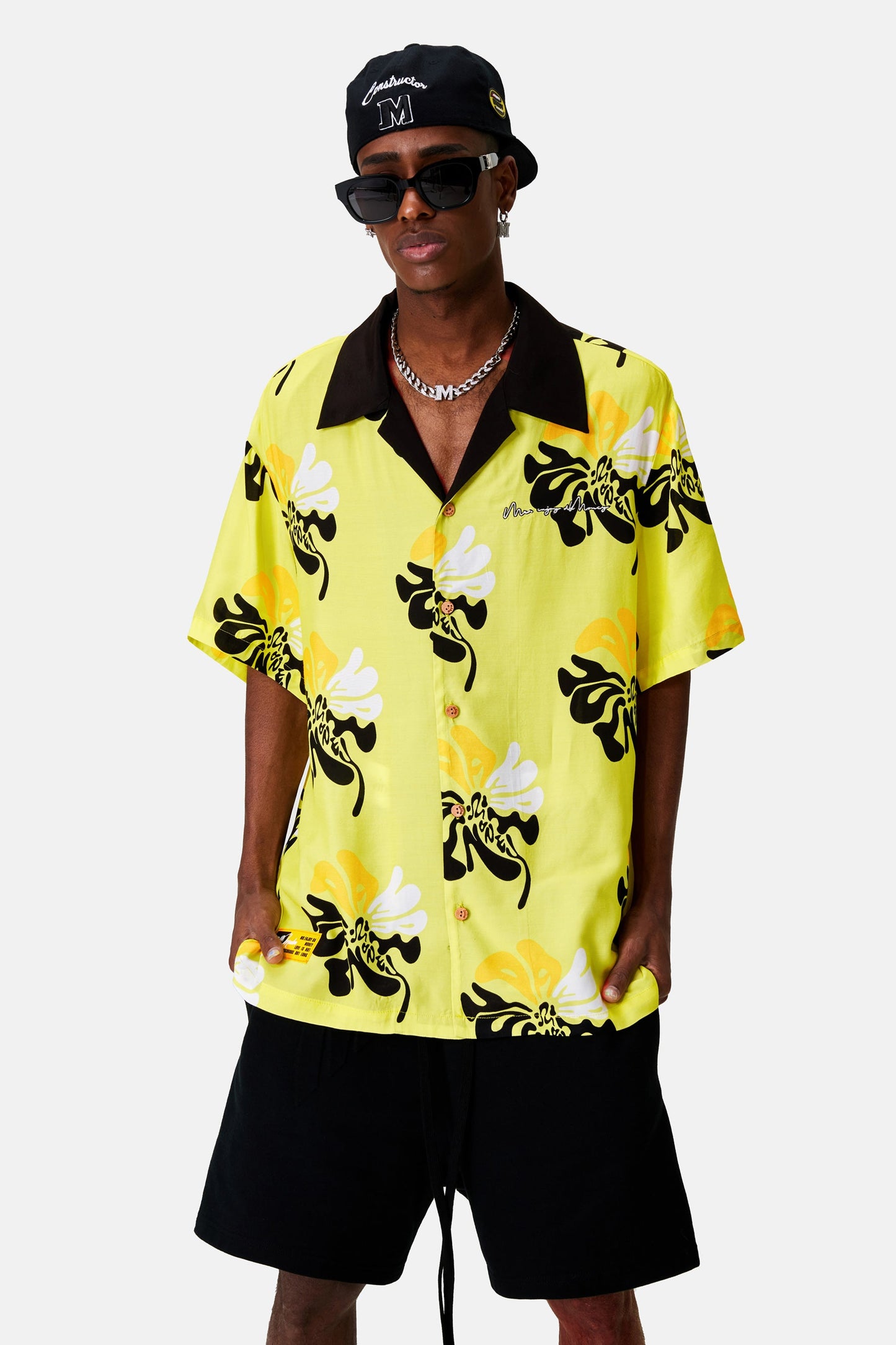 MEDM 플로럴 셔츠