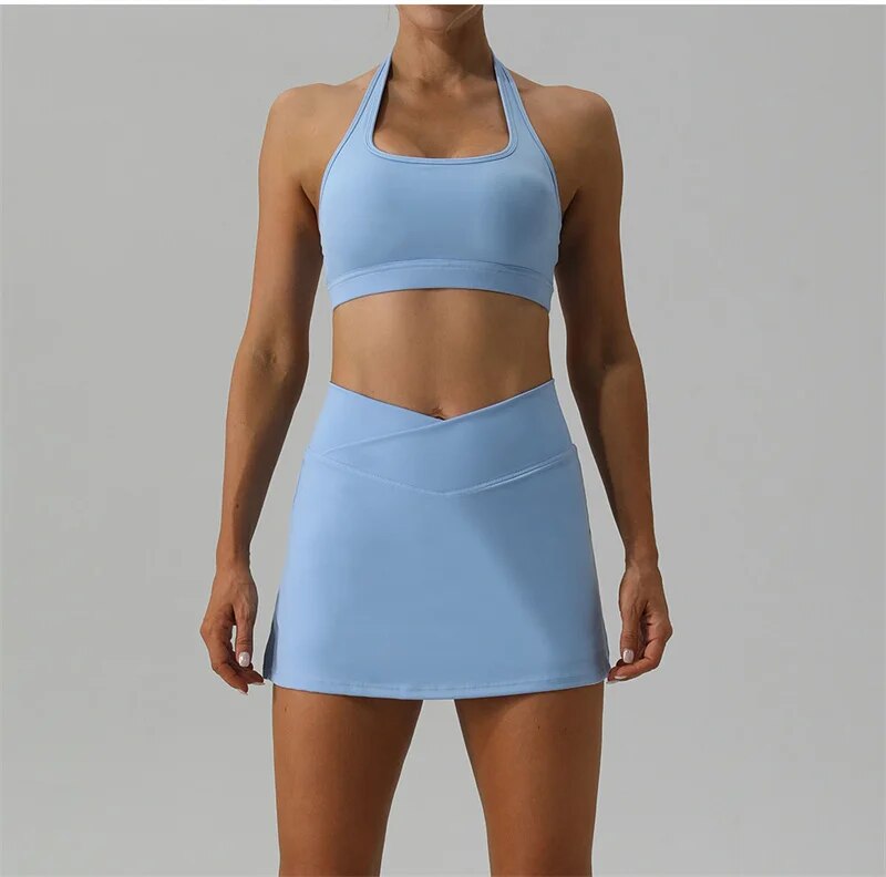 Vitality Halter Top & Skort Set