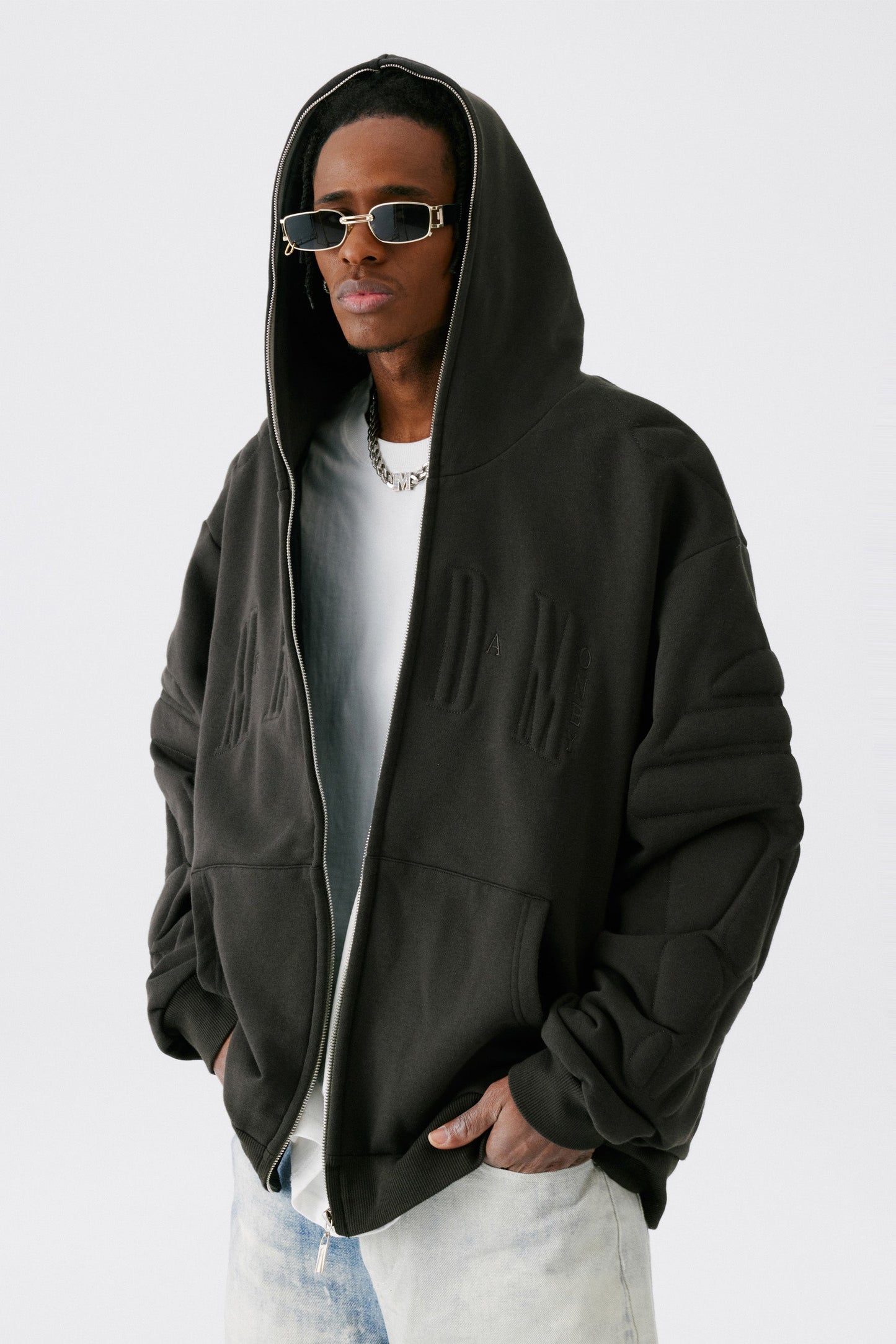 MEDM 3차원 집업 후디