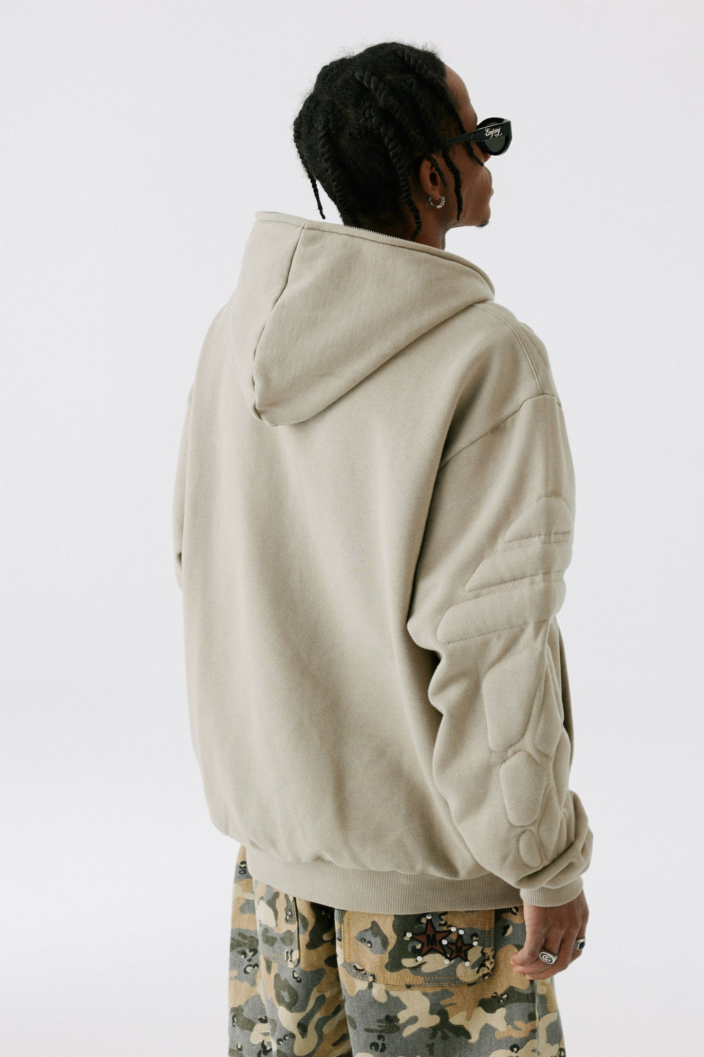 MEDM 3차원 집업 후디