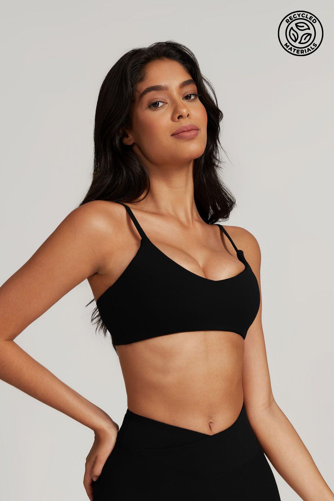 Zoe Sports Bra - Brown