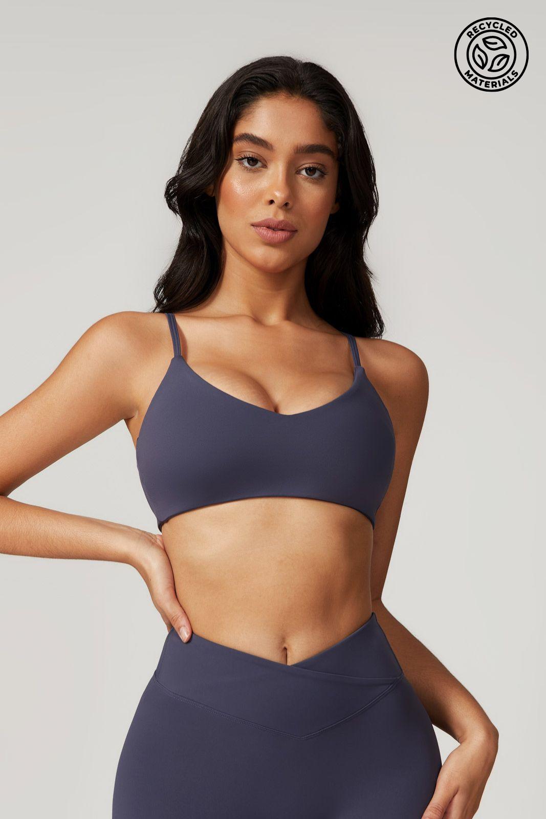 Zoe Sports Bra - Brown