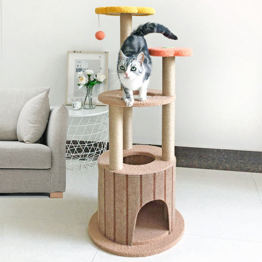 Tree Hole Cat Nest High-grade Multi-layer Large Cat Climbing Frame