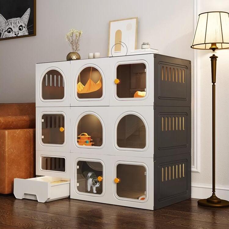 Nordic Style Oversized Cat House Acrylic Cat Villa