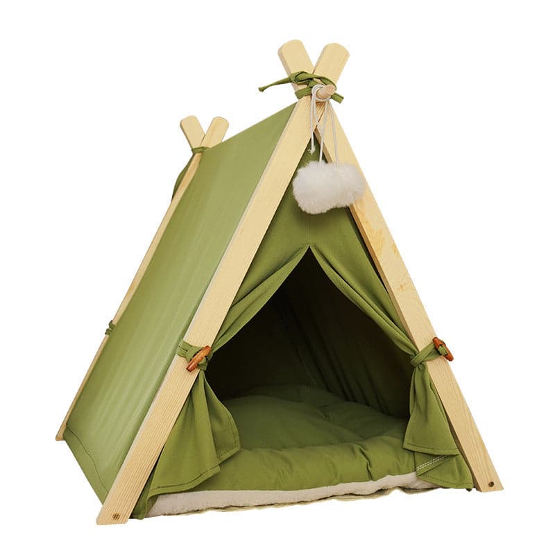 Tent Type Log Cabin Tent Cat Nest