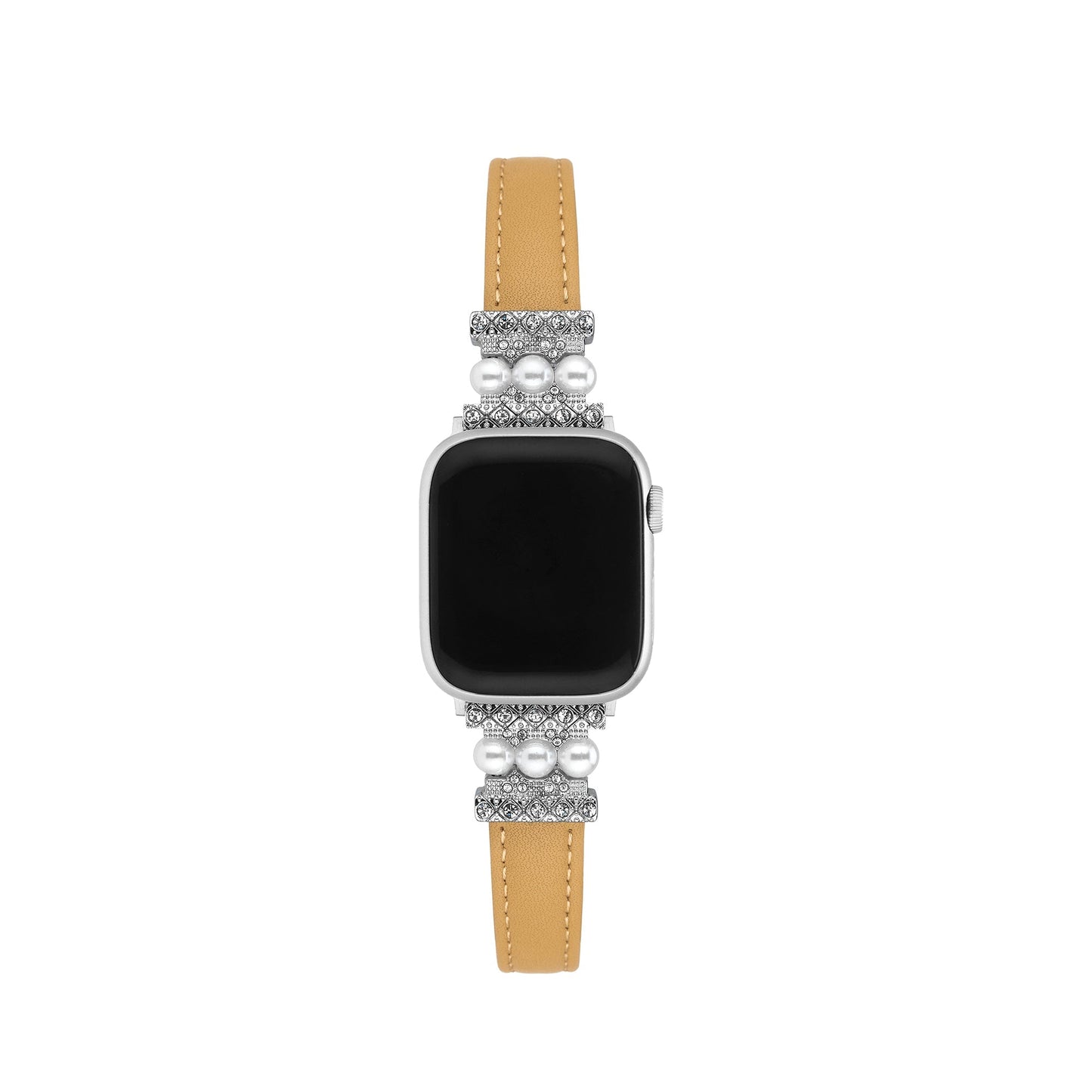 진주 터치 가죽 Apple Watch 팔찌