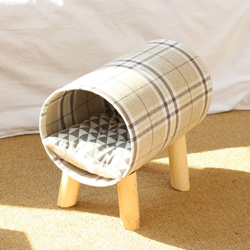 Tunnel Type Removable and Washable Cat Litter Summer Cat Bed