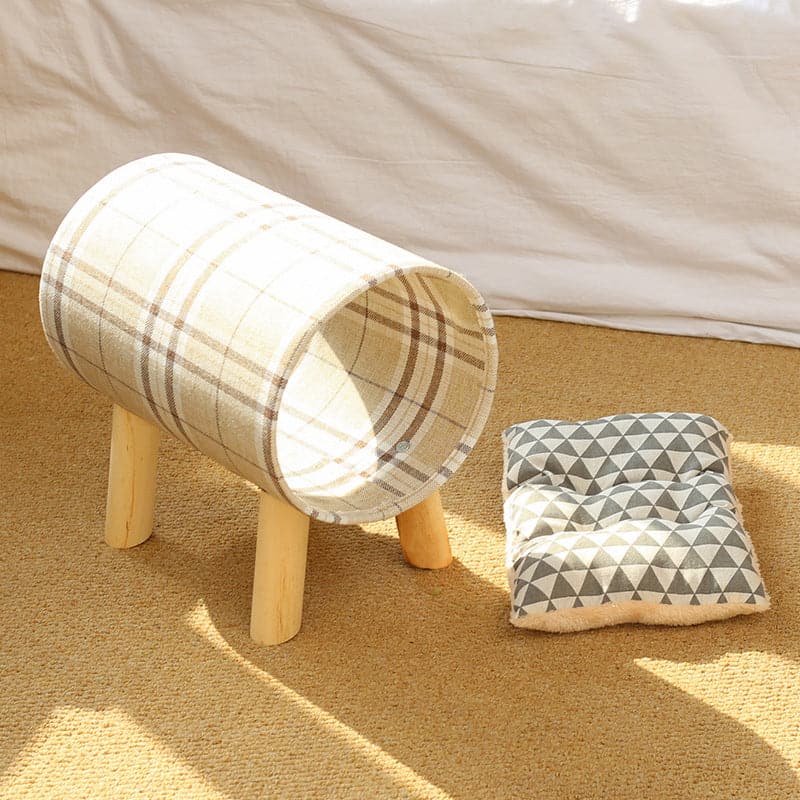 Tunnel Type Removable and Washable Cat Litter Summer Cat Bed