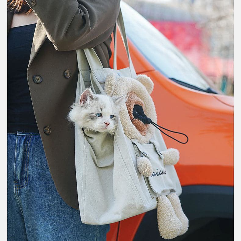 Portable Comfortable Pet Outing Shoulder Crossbody Bag