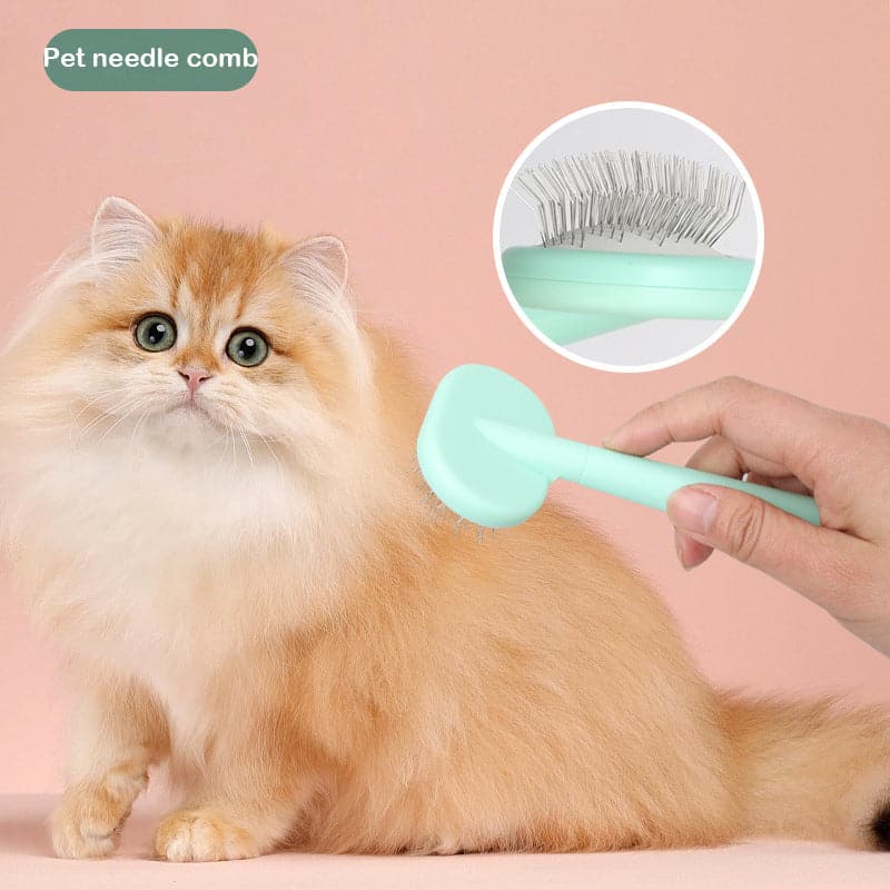 Pet Beauty Tools Comb Brush Suit Nail Clipper Cat Open Knot Comb