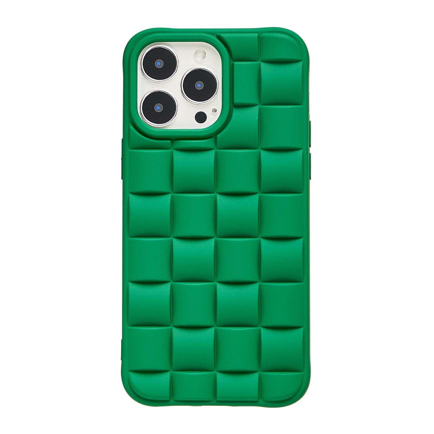 Steric Woven Phone Case - Green