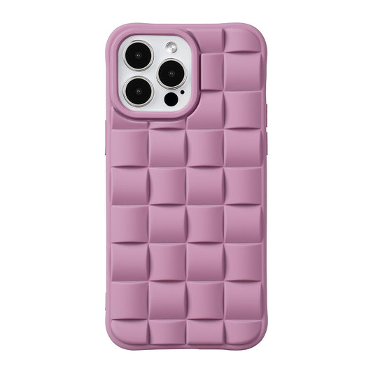 Steric Woven Phone Case - Pink