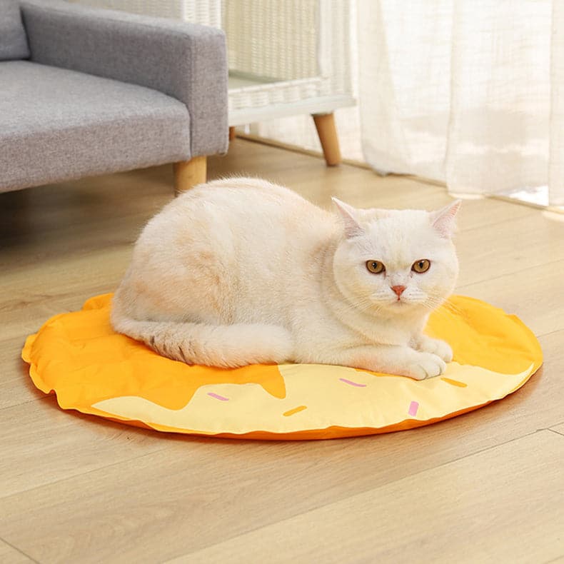 Waffle Shape Summer Cooling Gel Cat Ice Pad