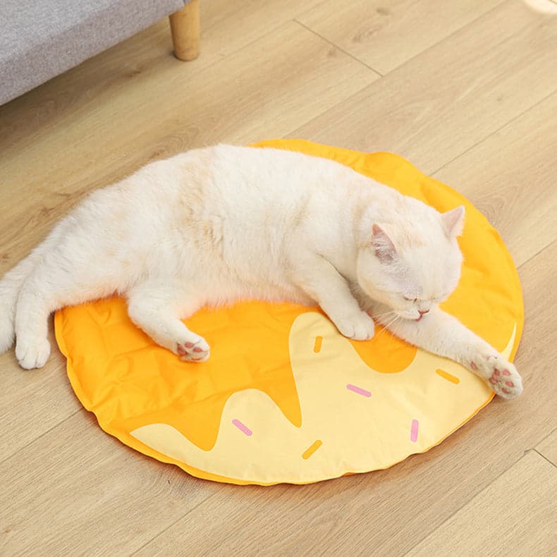 Waffle Shape Summer Cooling Gel Cat Ice Pad