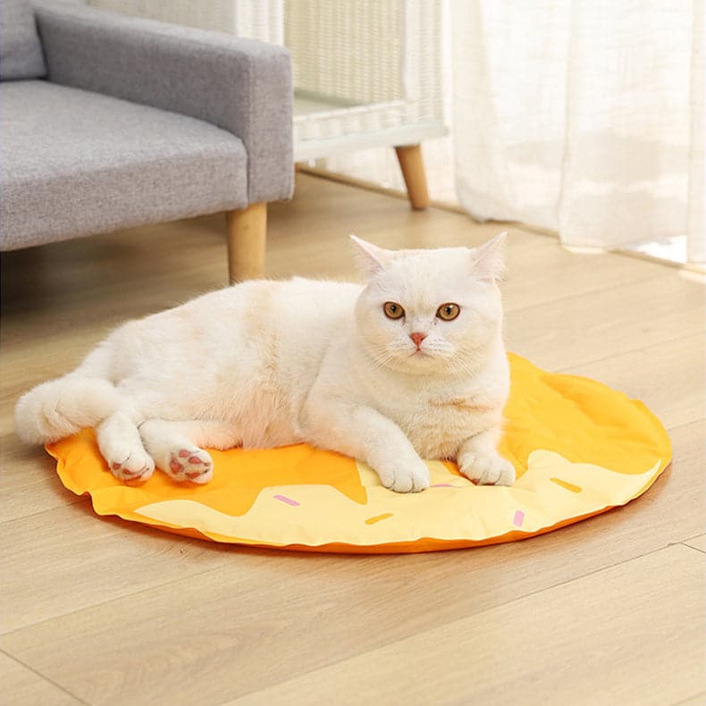 Waffle Shape Summer Cooling Gel Cat Ice Pad