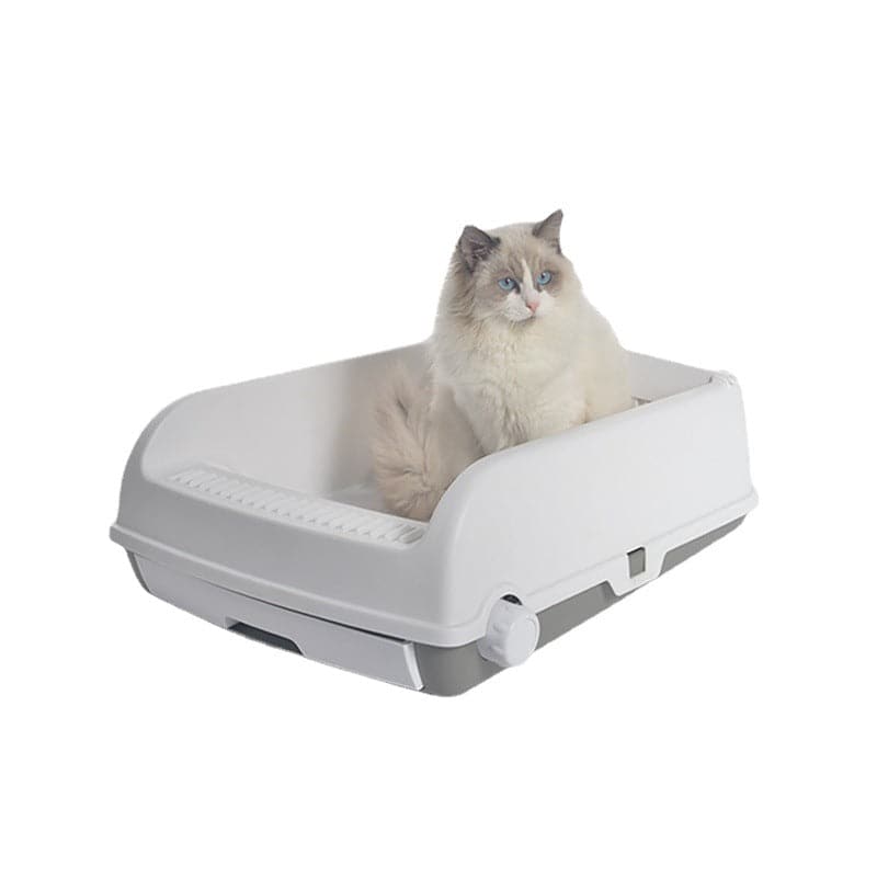 Semi-automatic Quick Cleaning Cat Litter Box