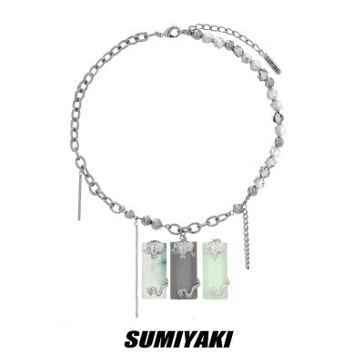 炭焼きネックレス