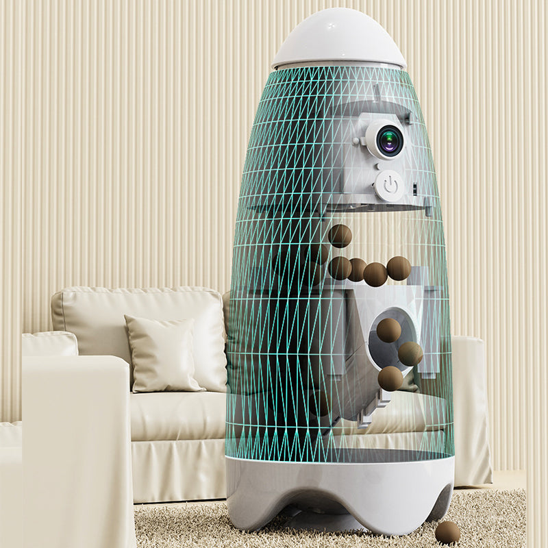 Rotating Pet Monitoring Camera with Treat Dispenser