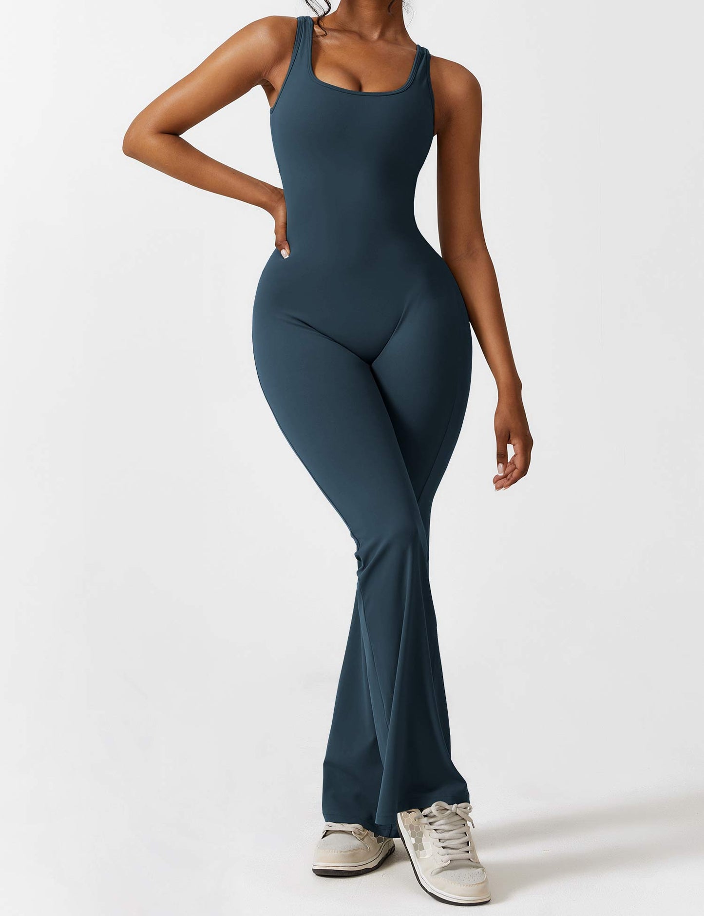 Lizvette V-Back Jumpsuit