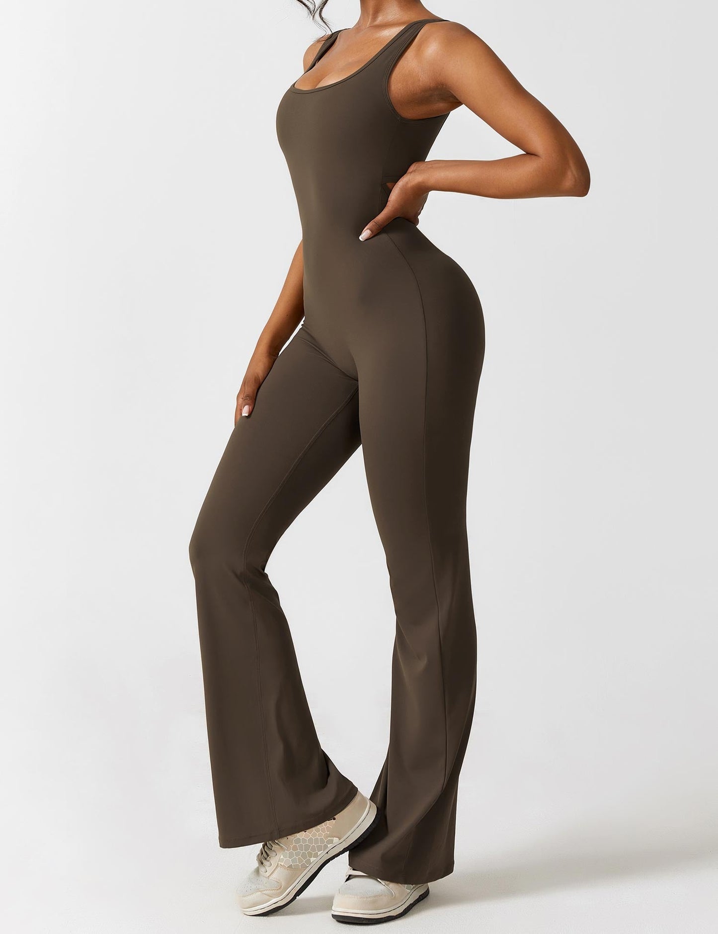 Lizvette V-Back Jumpsuit