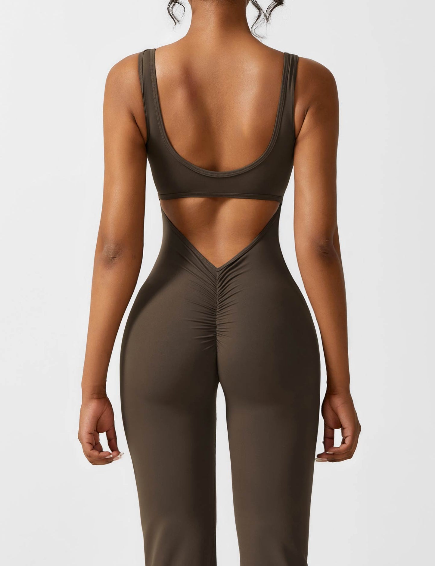 Lizvette V-Back Jumpsuit