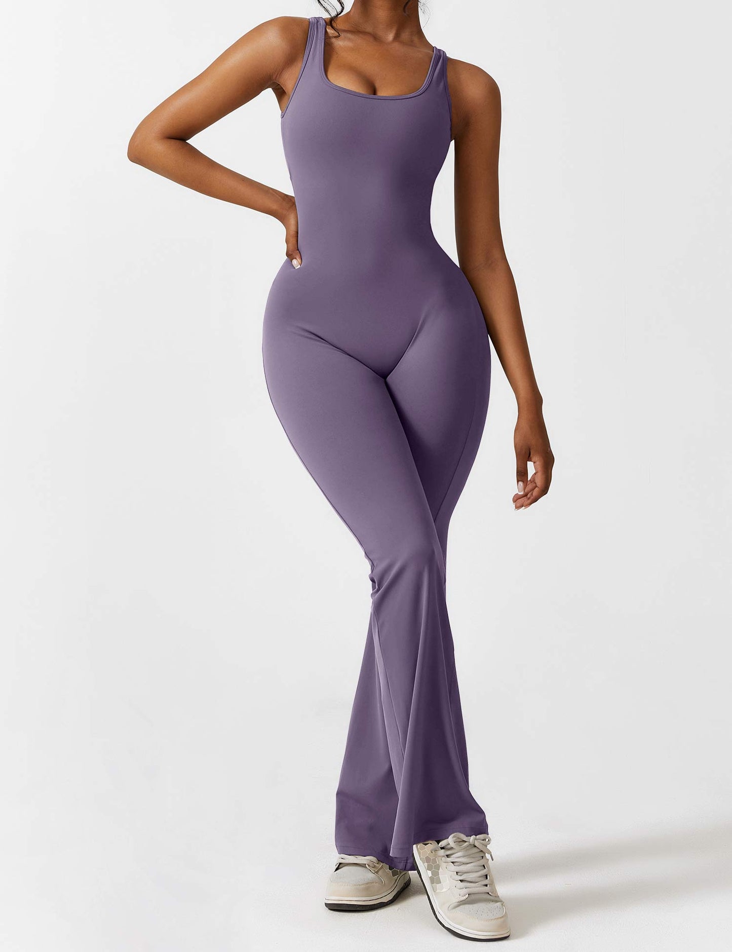 Lizvette V-Back Jumpsuit