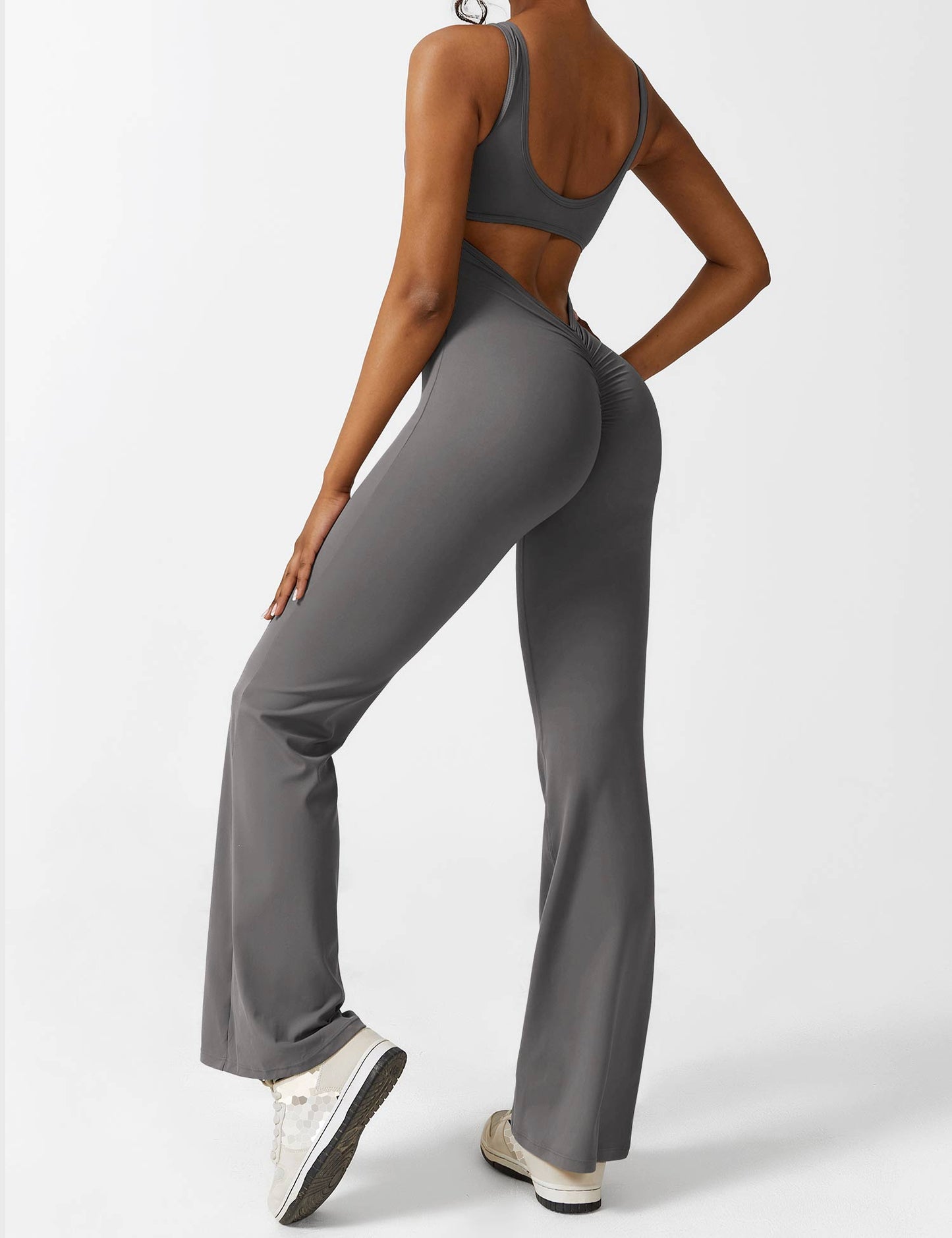 Lizvette V-Back Jumpsuit