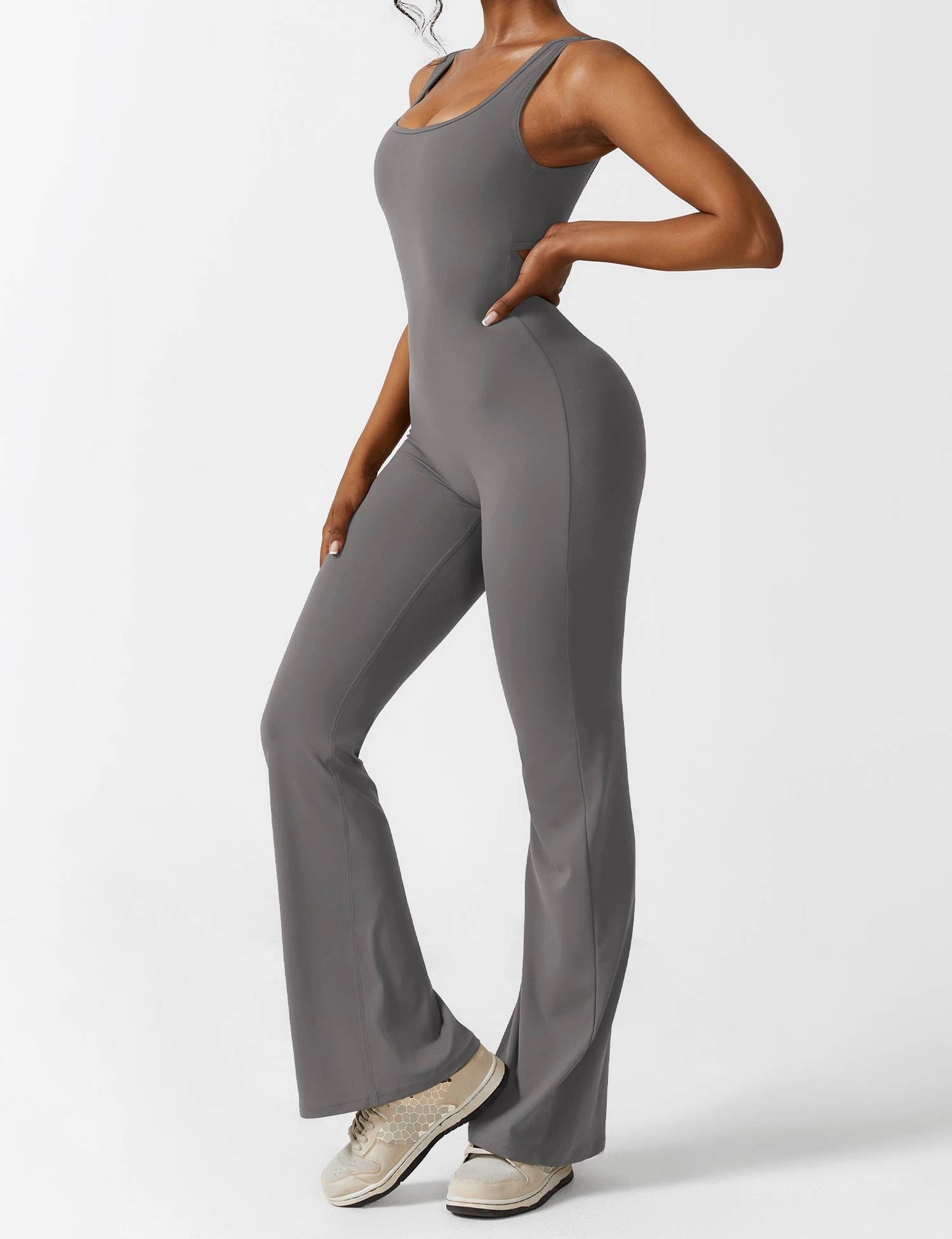 Lizvette V-Back Jumpsuit