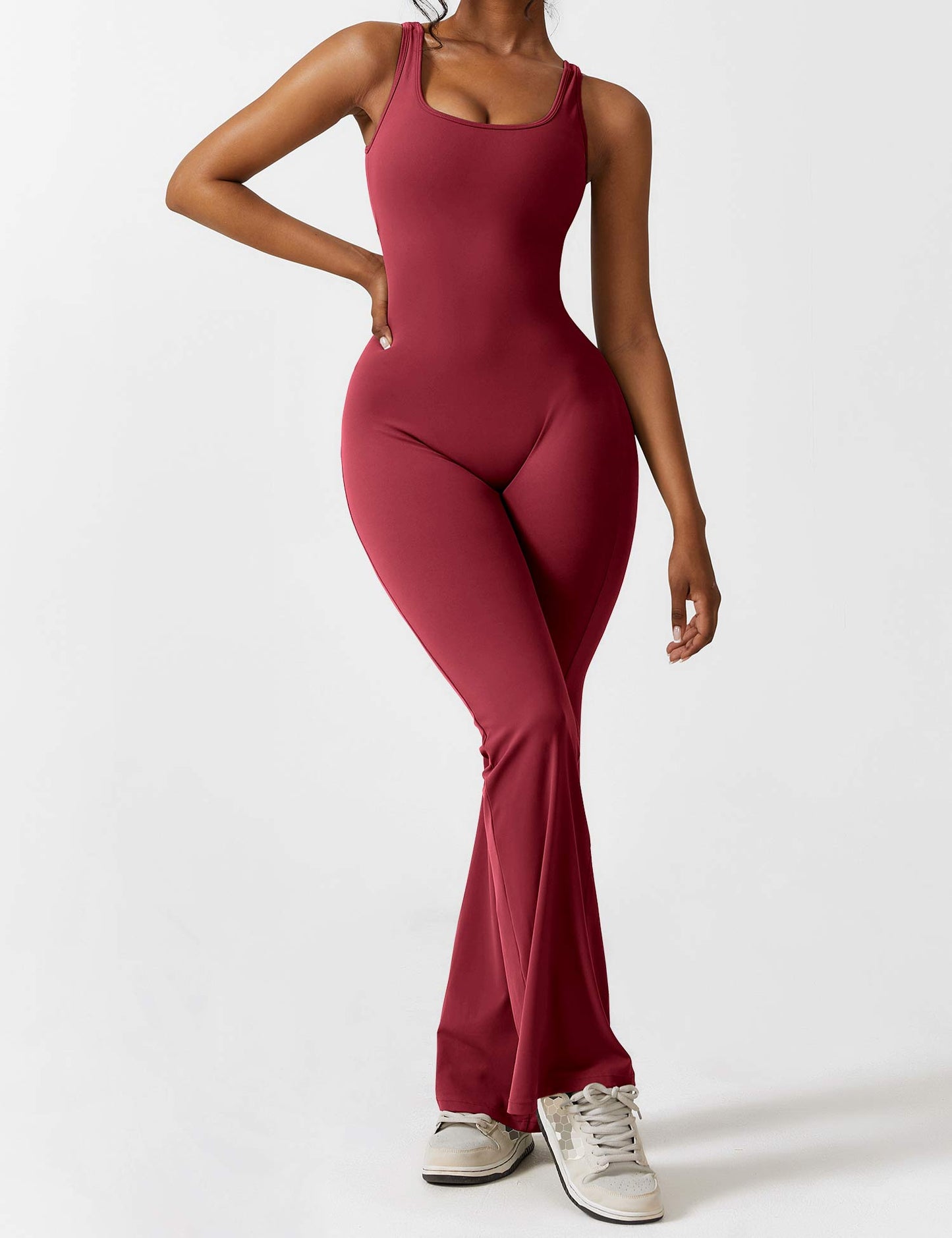 Lizvette V-Back Jumpsuit