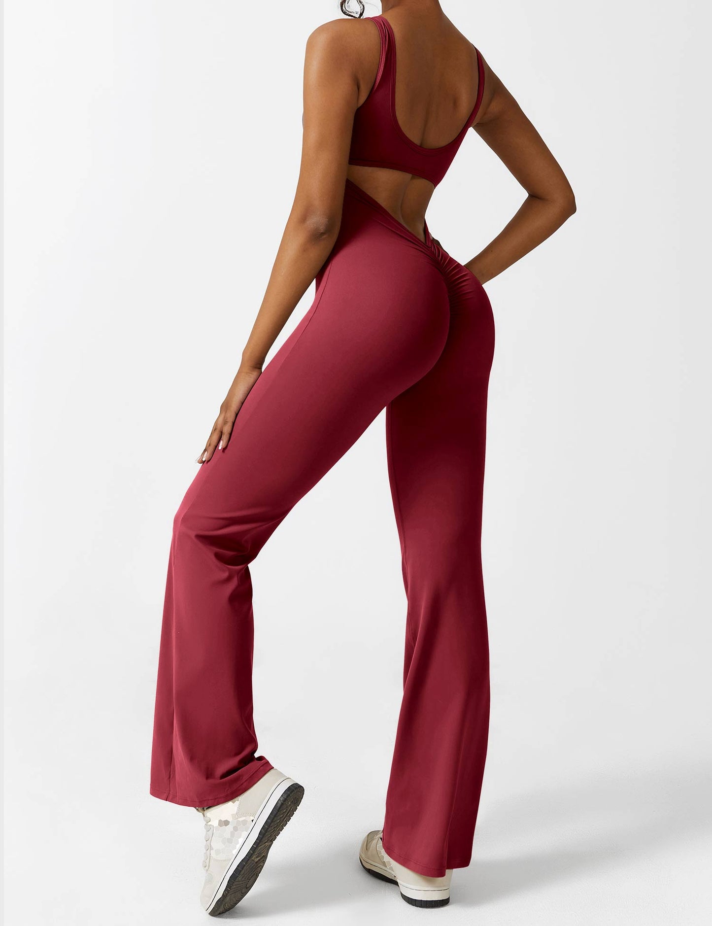 Lizvette V-Back Jumpsuit