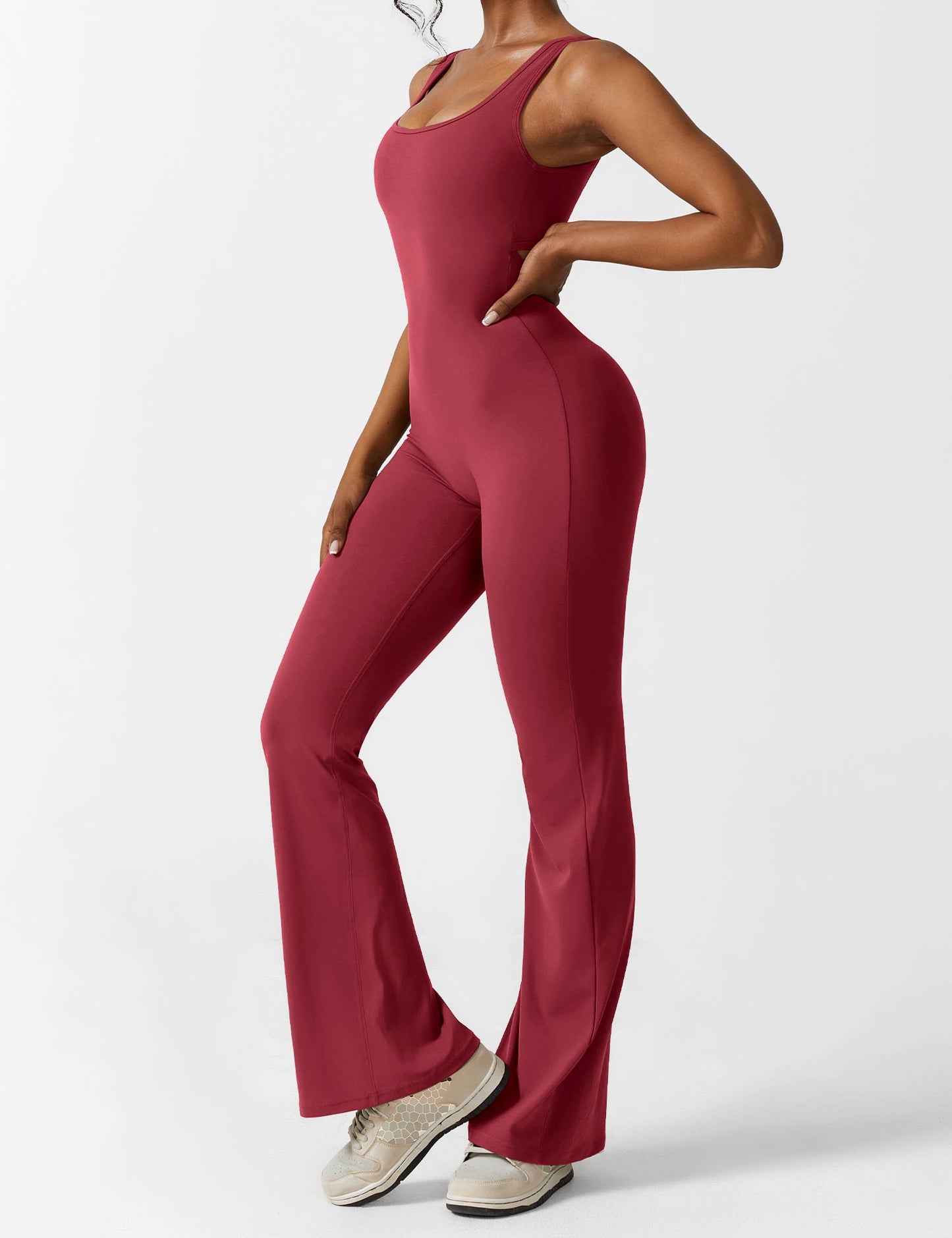 Lizvette V-Back Jumpsuit